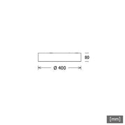 LTS Licht&Leuchten - Decken-/Wandleuchte LED-Leuchte SKIMA102.830.1DALIsi 830, DALI, si