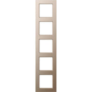 Jung - Abdeckrahmen Rahmen 5fach champ AC 585 CH waage-/senkrecht