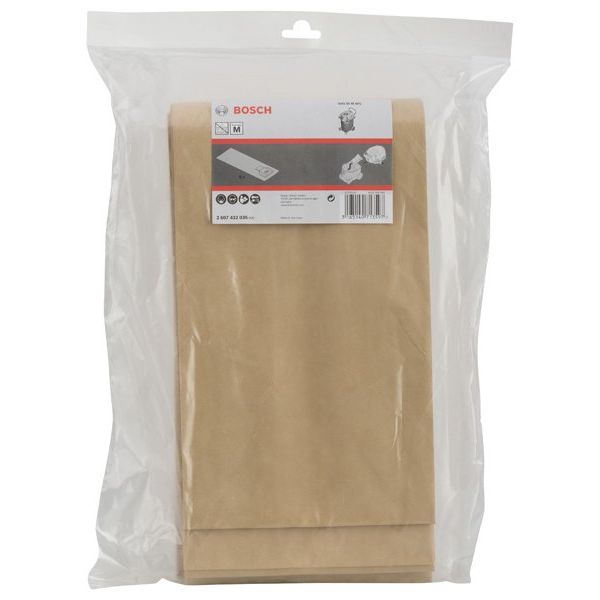 Bosch - Zubehör/Ersatzteile für Bodenpflege Papierfilterbeutel für GAS 2607432036 55 M AFC