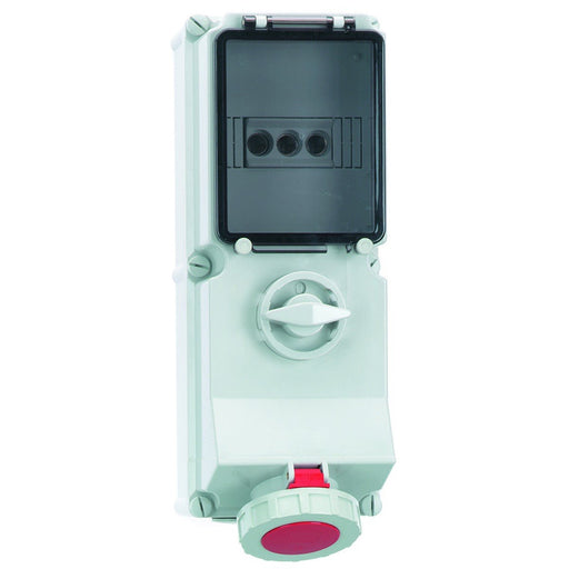 Bals Elektrotech - CEE-Steckdose abschaltbar, abgesichert (IEC 60309) Wandsteckdose abschaltbar 1781 abgesichert 32A 4p
