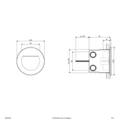 EVN Lichttechnik - Decken-/Wandleuchte LED-Wandanbauleuchte P653030102 ws 3000K 350mA IP65