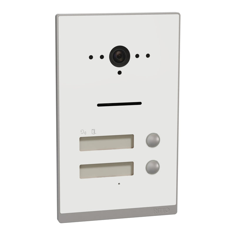 Ritto - Türstation für Türkommunikation Türstation RGE2015210 Silber, Weiß, UP − 1 Stück