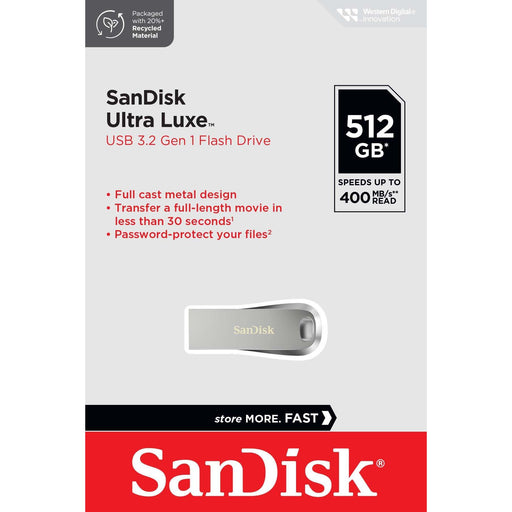 Sandisk - Speichermedium digital USB 3.1 Stick 512GB SDCZ74-512G-G46 Sandisk,Ultra Luxe