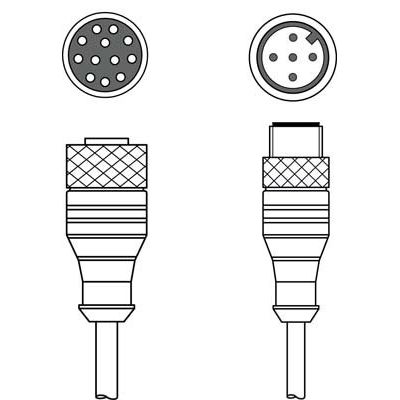 Leuze - Konfektioniertes Sensor-Aktor-Kabel Verbindungsleitung KDS S-M12-C#50137694