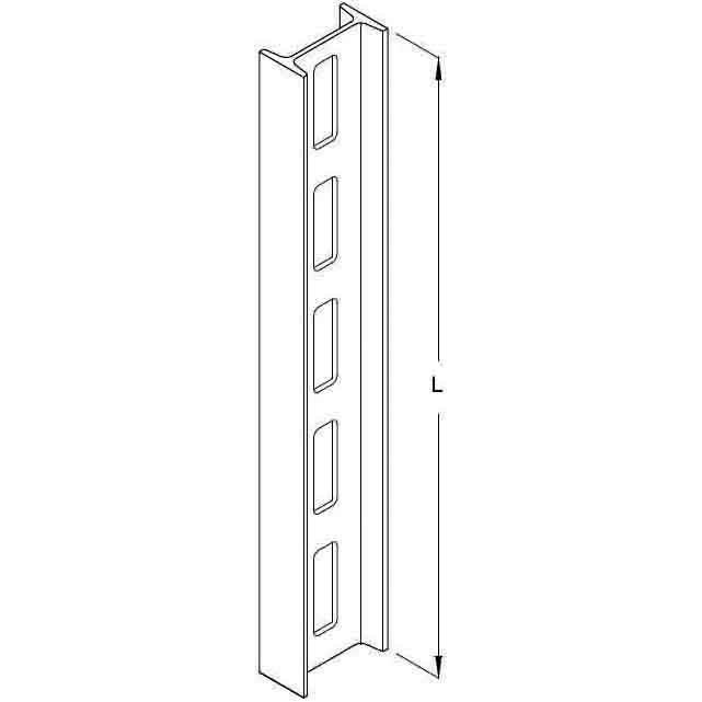 PohlCon (Puk) - Stiel/Profilschiene Konsolhalter KHI 12F