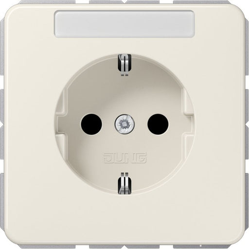Jung - Steckdose SCHUKO-Steckdose 16A 250V CD 1520 BFNA mit Schriftfeld