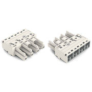 WAGO - Steckverbinder für steckbare Gebäudeinstallation Buchse 770-224 2x0,5-4mmq weiß − 50 Stück