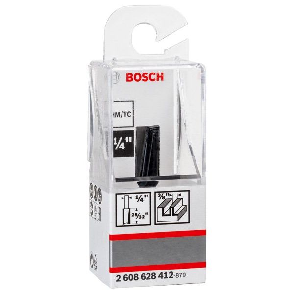 Bosch - Fräser PRO Nutfräser, 2608628412 zweischneidig 3/8