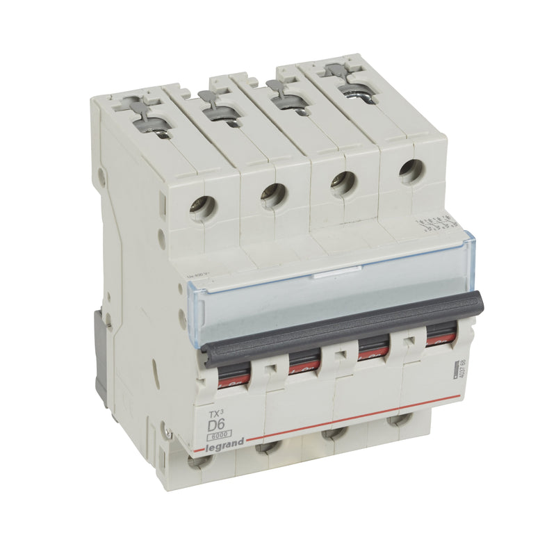 Legrand - Leitungsschutzschalter Legrand 403768 D6A 4-polig 6kA