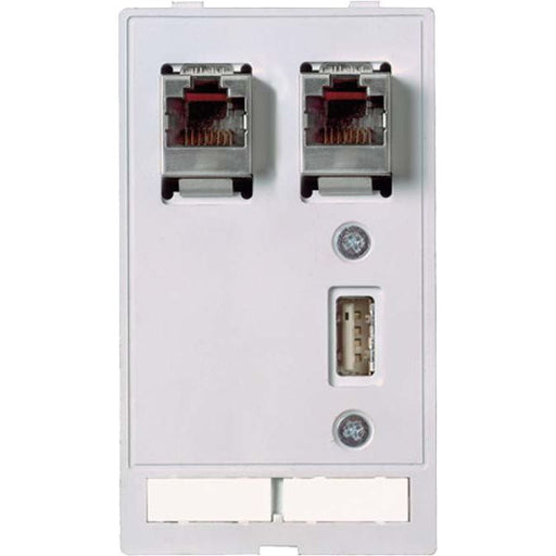 Murrelektronik - Einsatz/Abdeckung für Kommunikationstechnik Frontmodul 4000-68000-0940000 USB, 2xRJ45/45