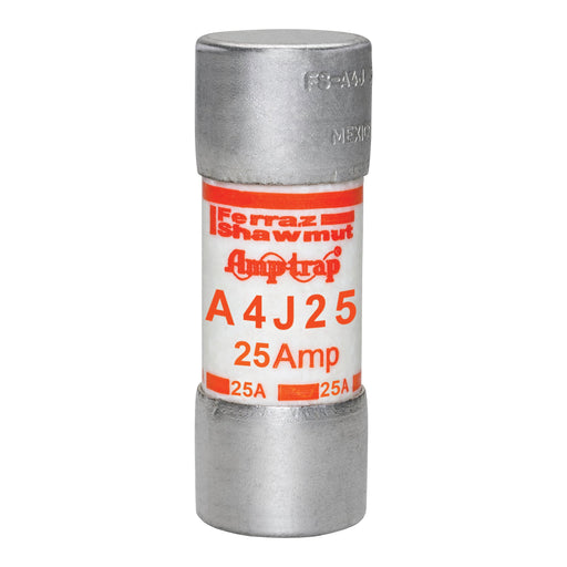 Mersen - Zylindrische Sicherung Sicherungseinsatz Class J A4J25 F A4J 21x57 25A − 10 Stück
