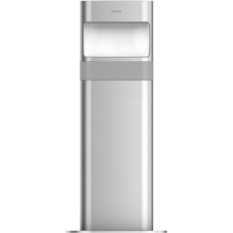 Theben - Wegeleuchte LED-Poller-Leuchte (kurz) theLeda D BL AL 8,5 Watt, alu