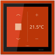 Jung - Bussystem-Mehrfach Bediengerät KNX Raumcontroller LCZ 459 BFD1S 244 rouge vermillon 59
