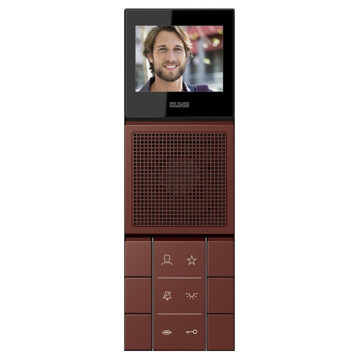 Jung - Innenstation für Türkommunikation SIB Video-Innenstation SI VI LC 627 235 LS 32120  − 1 Stück
