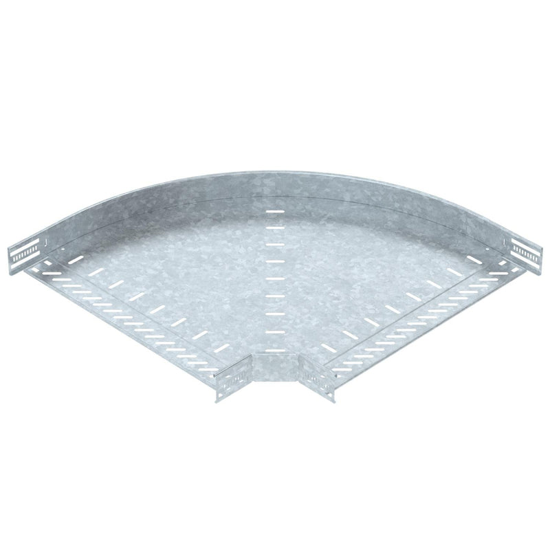 OBO Bettermann - Bogen für Kabelrinne Bogen 90 Grad RB 90 650 FT 60x500 Stahl