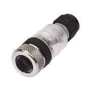 Ipf Electronic - Rundsteckverbinder, feldkonfektionierbar (Industriesteckverbinder) Kabeldose VK003224 ger.4pol 0,75qmm90°C − 1 Stück