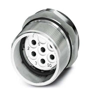 Phoenix Contact - Rundsteckverbinder, feldkonfektionierbar (Industriesteckverbinder) Gerätesteckverbinder CA-09S1N126Y00 Vorderwand