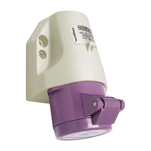 Walther Werke - CEE-Steckdose (IEC 60309) NORVO Wandsteckdose 16A 10116 2P 42V 10h IP44