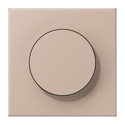 Jung - Abdeckung/Bedienelement für Installationsschalterprogramme Abdeckung mit Drehknopf LC 1740 240 ombre brulee claire