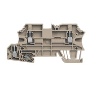 Weidmüller - Durchgangs-Reihenklemme Klemme WMF 2.5 PE Schraubansch.,2.5mm² − 50 Stück