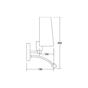 Brumberg Leuchten - Decken-/Wandleuchte Wandleuchte 58173150 1x E27 max. 60W