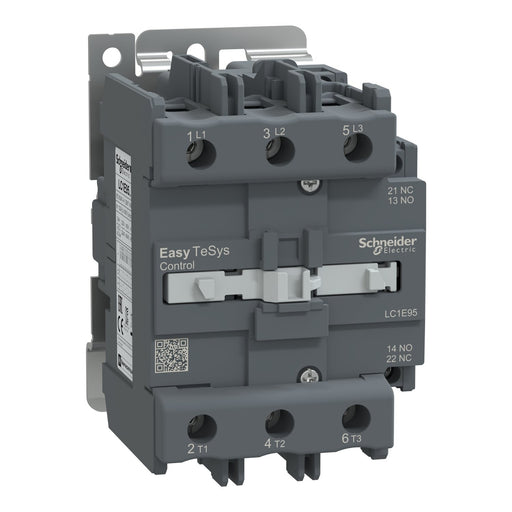 Schneider Electric - Leistungsschütz zum Schalten von Wechselstrom Leistungsschütz Easy TeSys LC1E95F7 95A 110VAC 50/60Hz