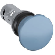 ABB Stotz S&J - Drucktaster, Komplettgerät Pilztaste CPM3-10L-11 tastend blau 1S+1OE