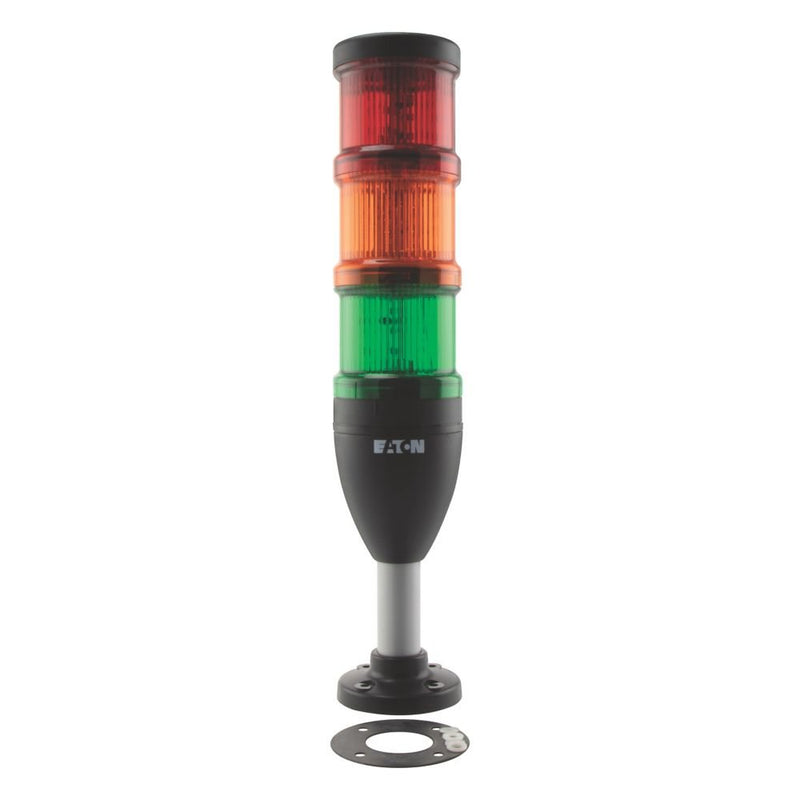 Eaton - Signalsäule, Komplettgerät rot-orange- SL7-100-L-RAG-24LED grün LED 24V