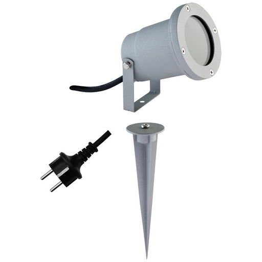 EVN Lichttechnik - Downlight/Strahler/Flutlicht ALU-Spot mit Erdspiess 545234 IP54 230V GU10