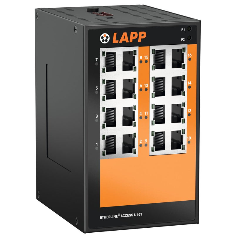 Lapp Zubehör - Netzwerk Switch ETHERLINE ACCESS U16T 21700120 − 1 Stück
