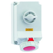Bals Elektrotech - CEE-Steckdose abschaltbar, abgesichert (IEC 60309) Wandsteckdose abschaltbar 16604 verriegelt 63A 4p 4