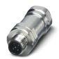 Phoenix Contact - Rundsteckverbinder, feldkonfektionierbar (Industriesteckverbinder) Steckverbinder SACC-M12MSD-#1403580 − 50 Stück