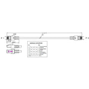 EFB-Elektronik - Patchkabel Kupfer Patchkabel Cat.5e EC5000 1,5m grSF/UTP 2xRJ45 mit SF/UTP