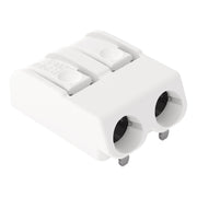 WAGO - Ein- und mehrpolige Klemmenleiste THR-Leiterplattenklemme 2061-1642/998-404 Drücker,1,5 mm²,weiß − 4320 Stück