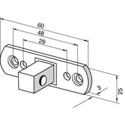 Somfy - Zubehör/Ersatzteile für Tor-/Rollladenantriebe Umrüstlager 9910014 mit 10er 4-Kant