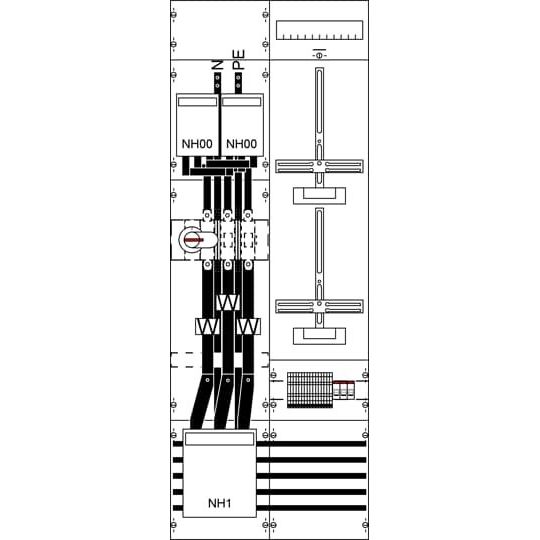 Striebel&John - Zählerfeld Mess-u.Wandlerfeld KA4270 komplett BH5