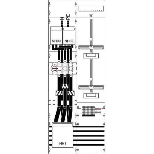 Striebel&John - Zählerfeld Mess-u.Wandlerfeld KA4270 komplett BH5