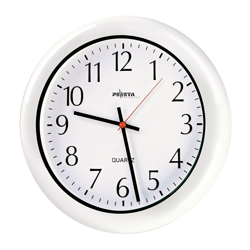 Peweta - Uhr Funkuhr 51.420.311 innen,1,5V,D=300mm