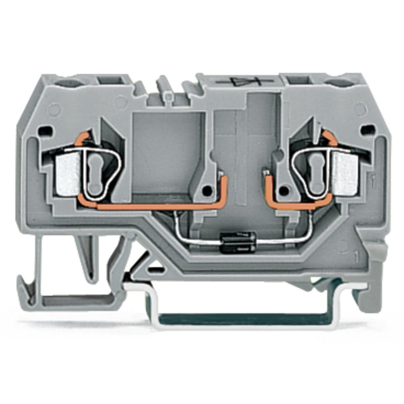 WAGO - Bauelement-Reihenklemme 2L-Diodenklemme 280-915/281-410 − 100 Stück