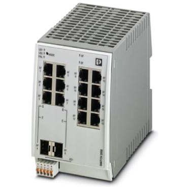 Phoenix Contact - Netzwerk Switch Industrial Ethernet Switch FLSWITCH2214-2SFXPN mana., 14 RJ45 Ports