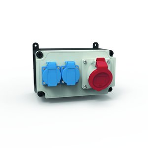 Bals Elektrotech - CEE-Steckdosen-Kombination (IEC 60309) Steckdosen-Kombination 89004 Größe S