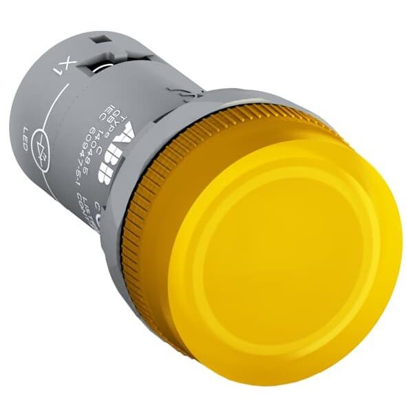 ABB Stotz S&J - Leuchtmelder, Komplettgerät Meldeleuchte CL2-623Y Kompakt gelb 230VAC