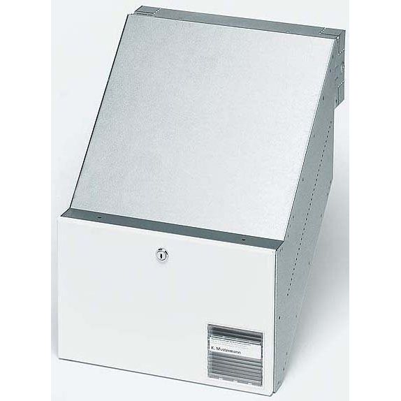 Siedle&amp;Söhne - Montageelement für Türstation Durchwurfbriefkasten BKV 611-3/2-0 W 2f.,f.Mauereinbau ws  − 1 Stück
