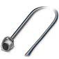 Phoenix Contact - Rundsteckverbinder, feldkonfektionierbar (Industriesteckverbinder) Einbausteckverbinder SACC-DSI-M8 #1456093 4-polig M8 − 1 Stück