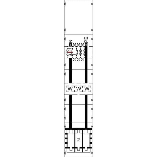 Striebel&John - Zählerfeld Wandlerfeld komplett KA4037 BH5, SS