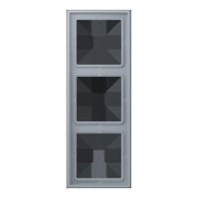 Jung - Abdeckrahmen Rahmen 3-fach LC 983 257 gris clair 59