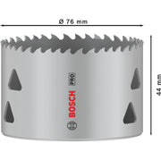 Bosch - Lochsäge PRO Multi Material 2608901526 Lochsäge 76 mm mit
