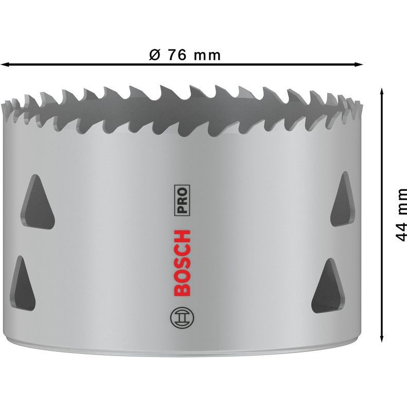 Bosch - Lochsäge PRO Multi Material 2608901526 Lochsäge 76 mm mit