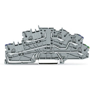 WAGO - Installations-Etagenklemme Installationsetagenklemme 2003-6661 2,5 mm²,grau − 50 Stück