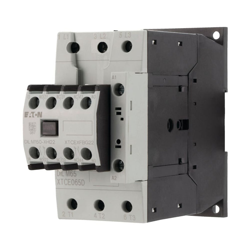 Eaton - Leistungsschütz zum Schalten von Wechselstrom Leistungsschütz DILM65-22(RDC24) 2S/2Ö 30kW/400V,AC